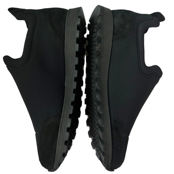 James PERSE New no tag Zuma Black Neoprene & Suede slip-on sneakers mens…​ - Picture 7 of 14